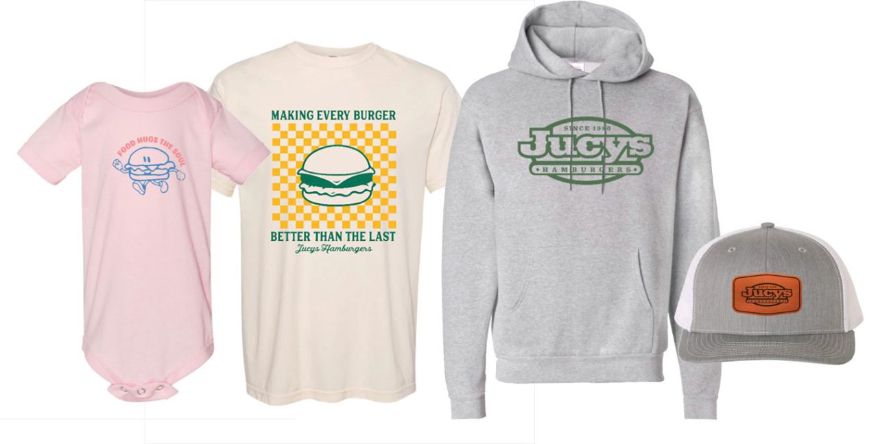 Jucy App and Merch Jucys Hamburgers
